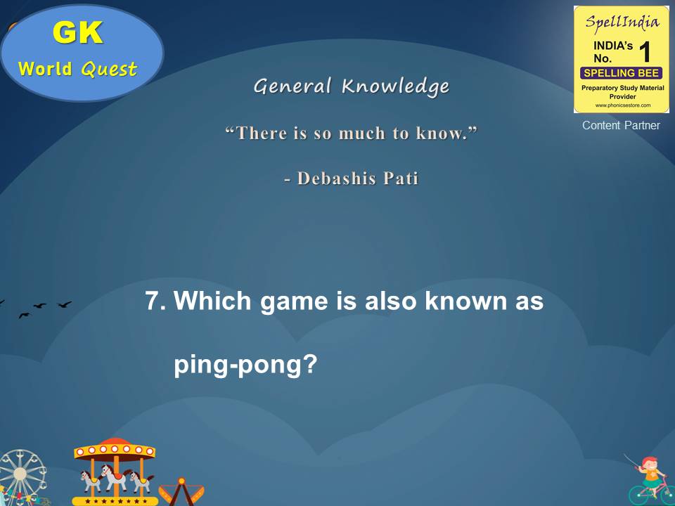 GK Class Questions for Children - Class 2 3 4 5 